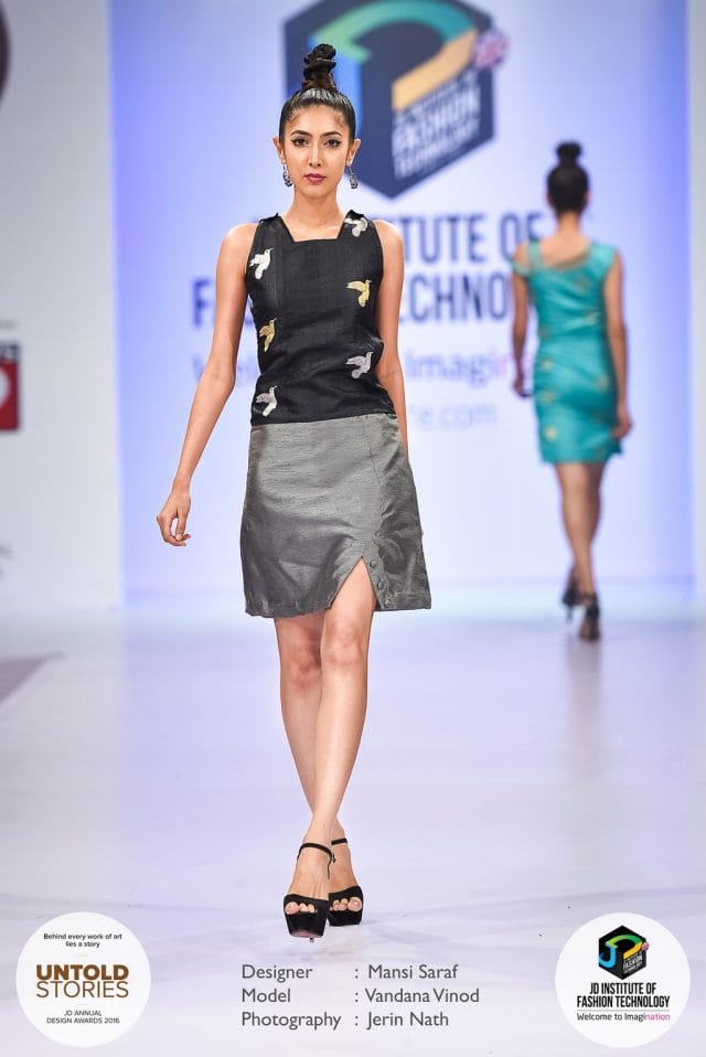 JD Annual Design Awards 2016 – Untold Stories : “VOGEL” Designer : Mansi Saraf Photography : Jerin Nath