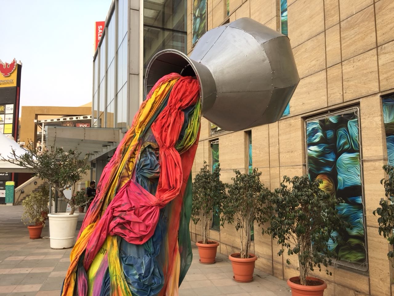 Phoenix Market City Installation phoenix market city installation - Phoenix Market City Installation5 - Phoenix Market City Installation – Promotion of sustainable textile