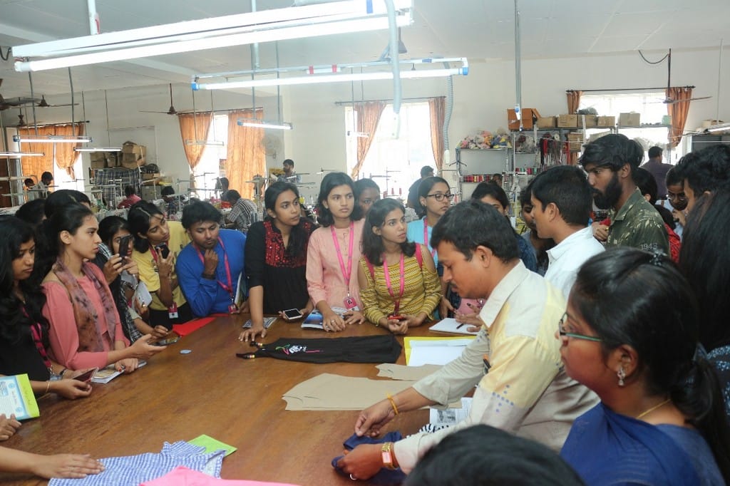 SKL Exports – Industry Visit by JD Institute of Fashion Technology
