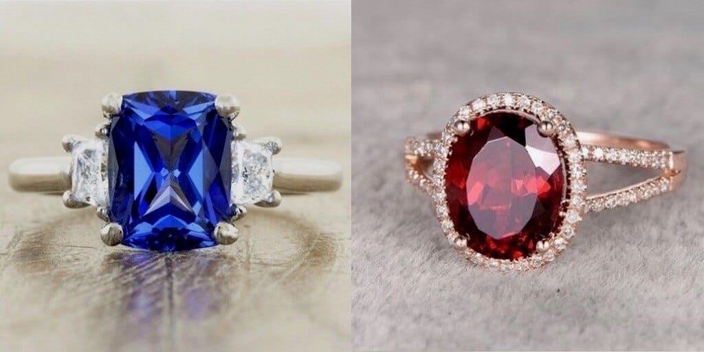Gemstones – What different stones mean? gemstones - Sapphire and Ruby engagement rings - Gemstones – What different stones mean? 