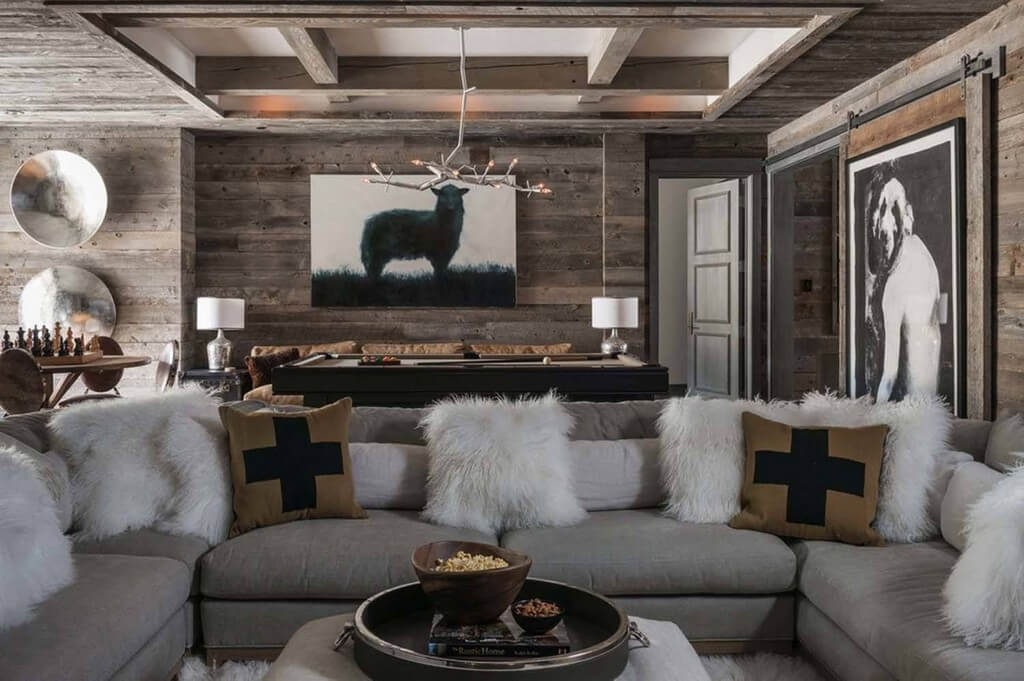 Features of rustic interior design 