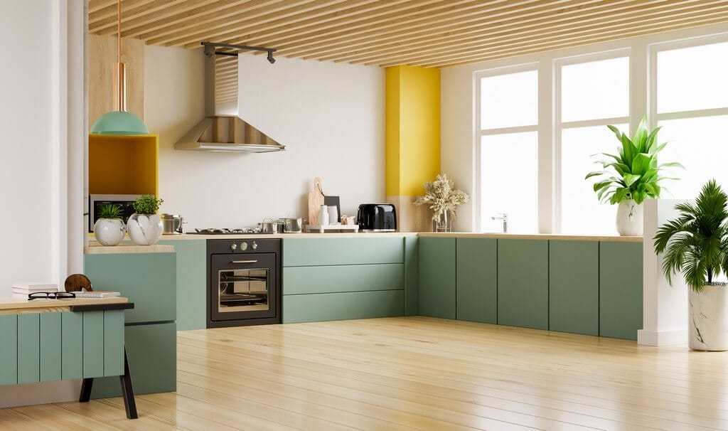 4 Popular Kitchen Color Combinations in Interior Design